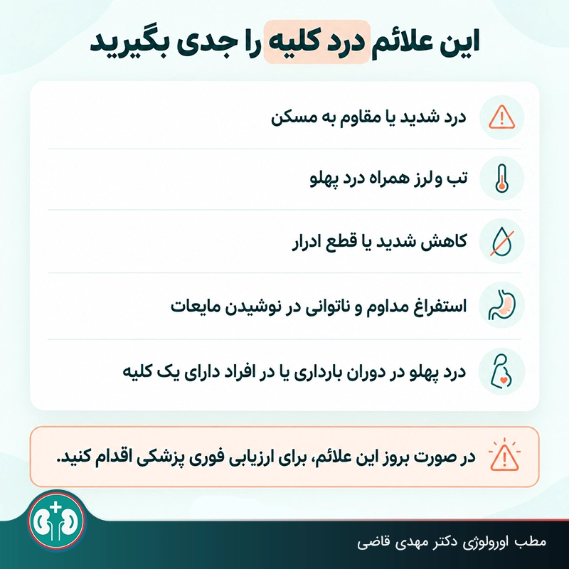 آیا درد کلیه خطرناک است؟