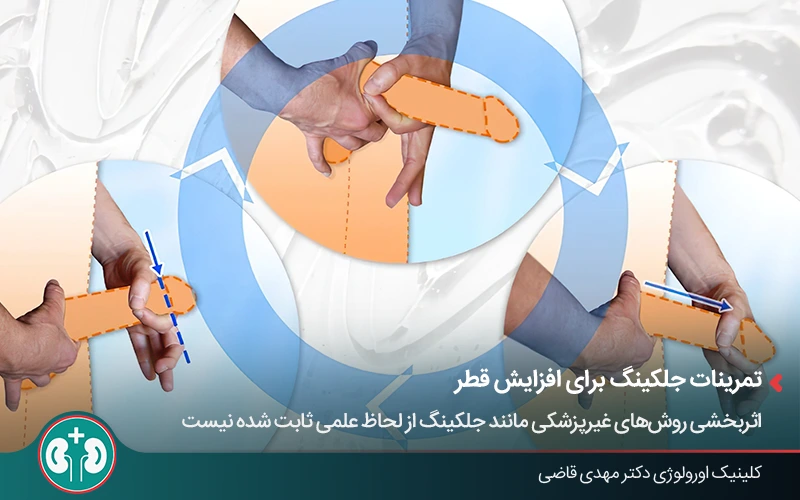 تمرینات جلکینگ برای افزایش قطر آلت